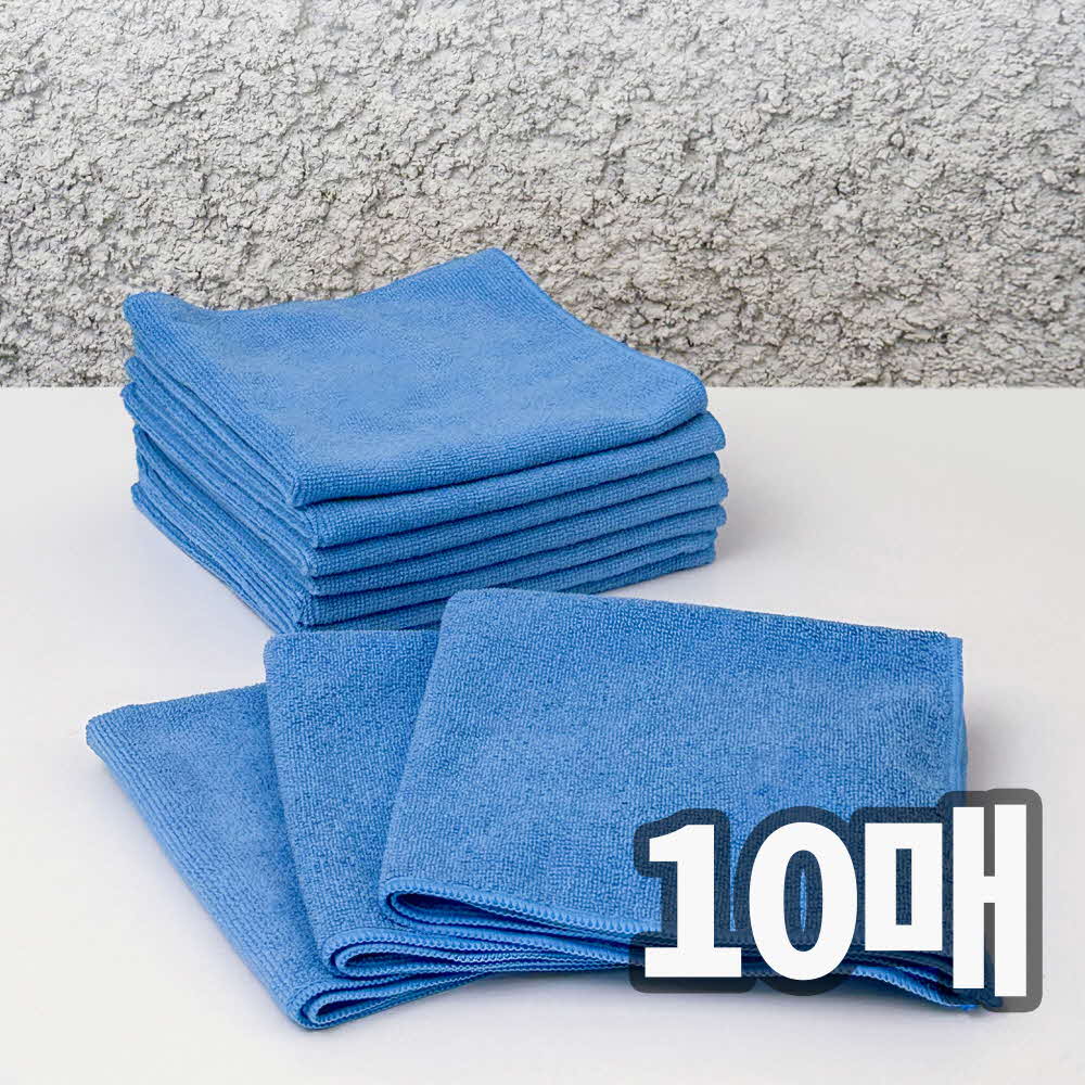 청소연구소 밀렌텍스 40x40 극세사걸레 10매