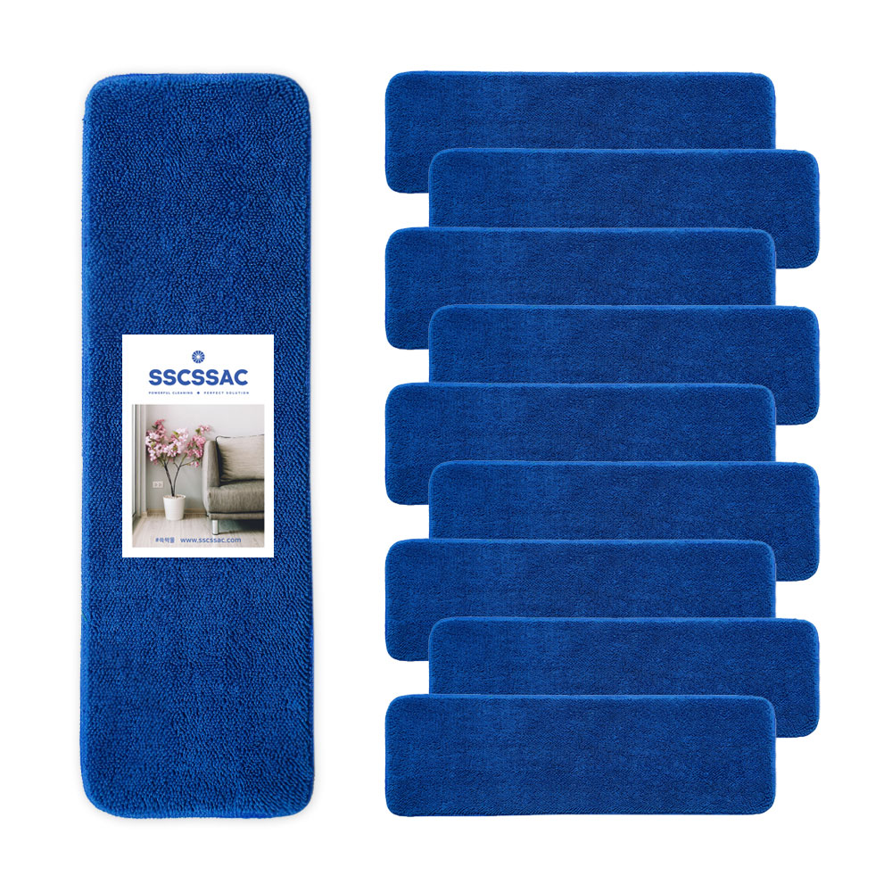 쓱싹 밀대패드 트위스트맙 43x13딥블루 10P