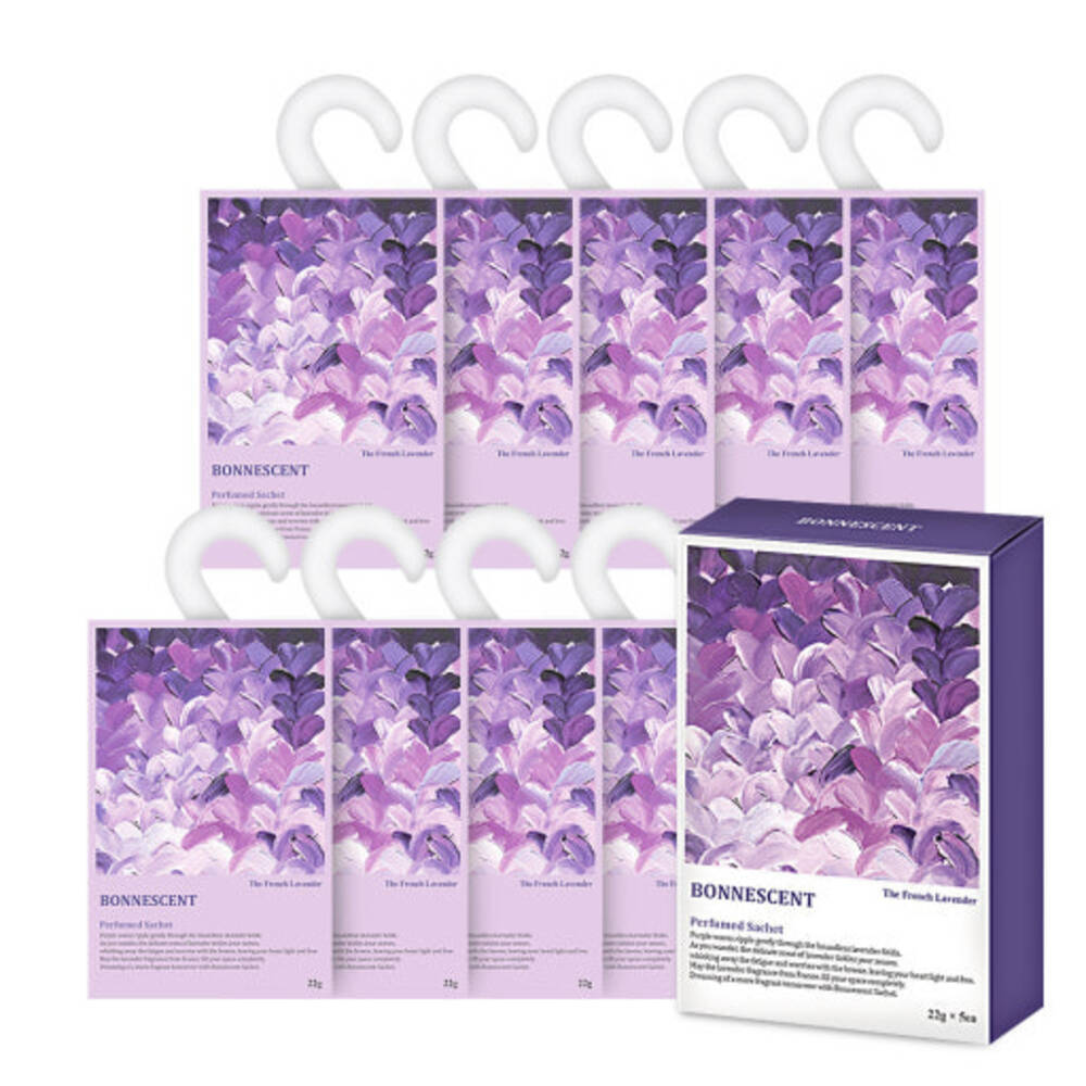 보네센트 샤쉐 방향탈취제 더프렌치라벤더 22g x 10개(고리타입) +11g x 2개 증정