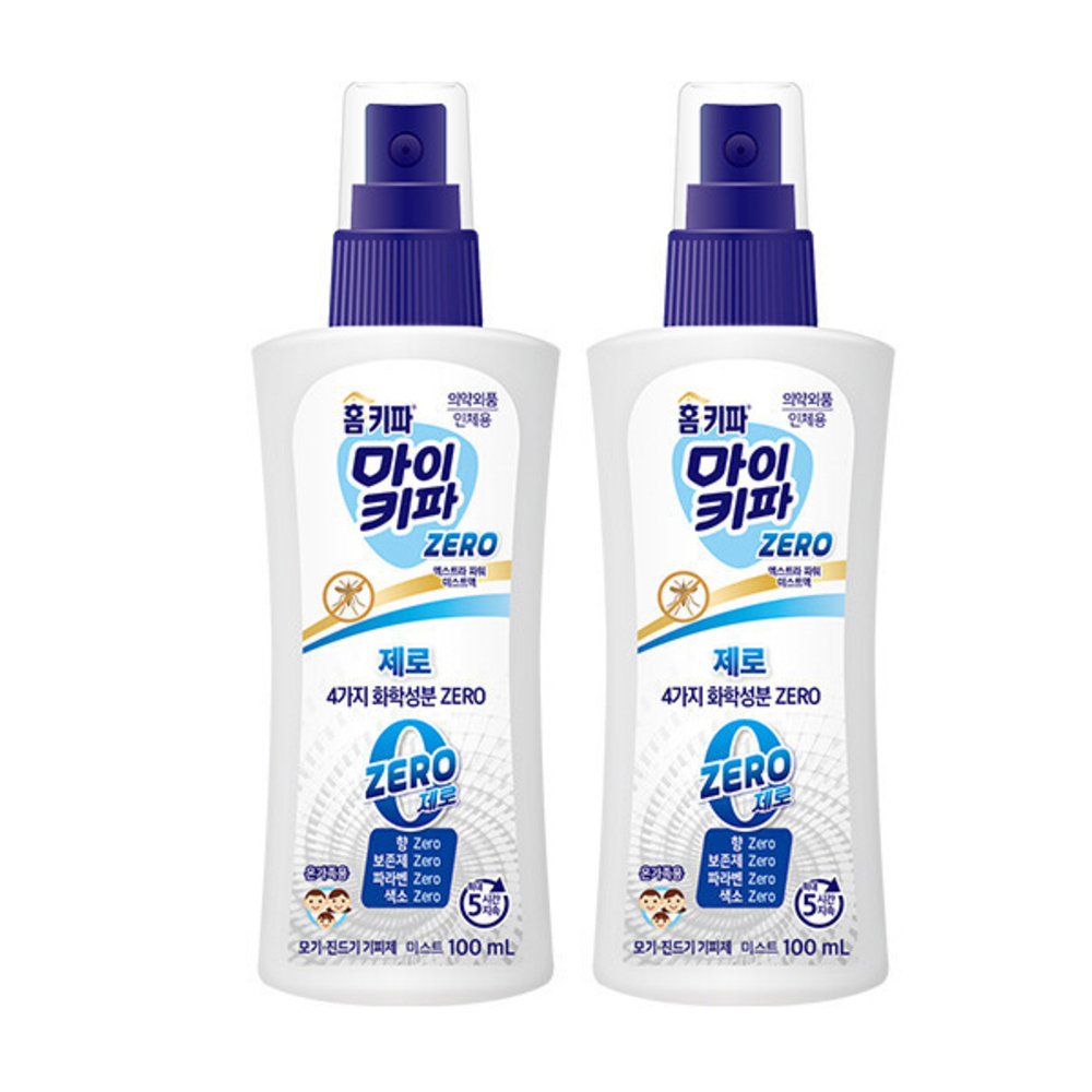 헨켈 홈키파 마이키파 제로 미스트 100ml x 2개