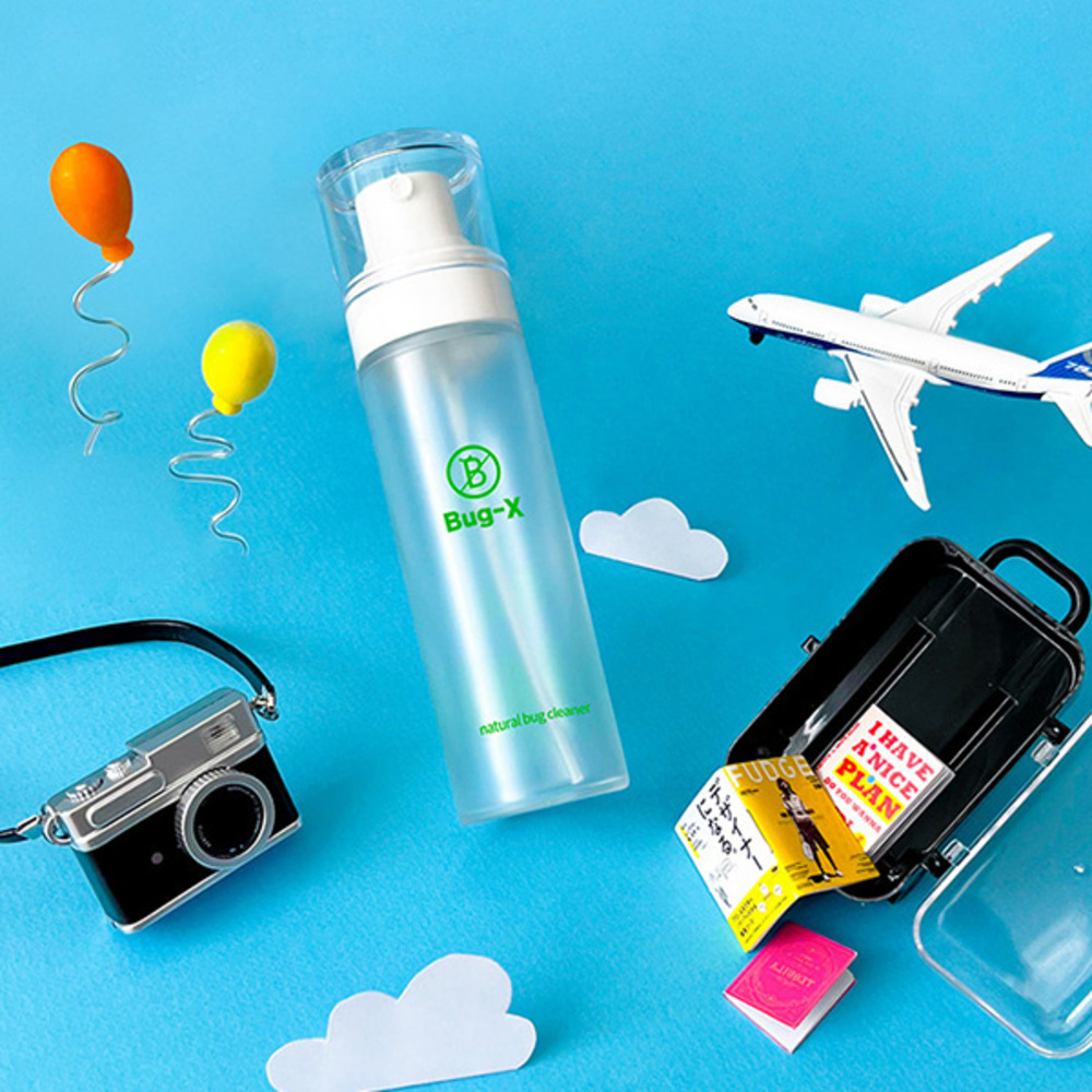 버그엑스 내츄럴살충제 베드버그 빈대 집먼지진드기 초파리 날벌레 퇴치법 퇴치약 퇴치제 싹 제거 캠핑 휴대용100ml