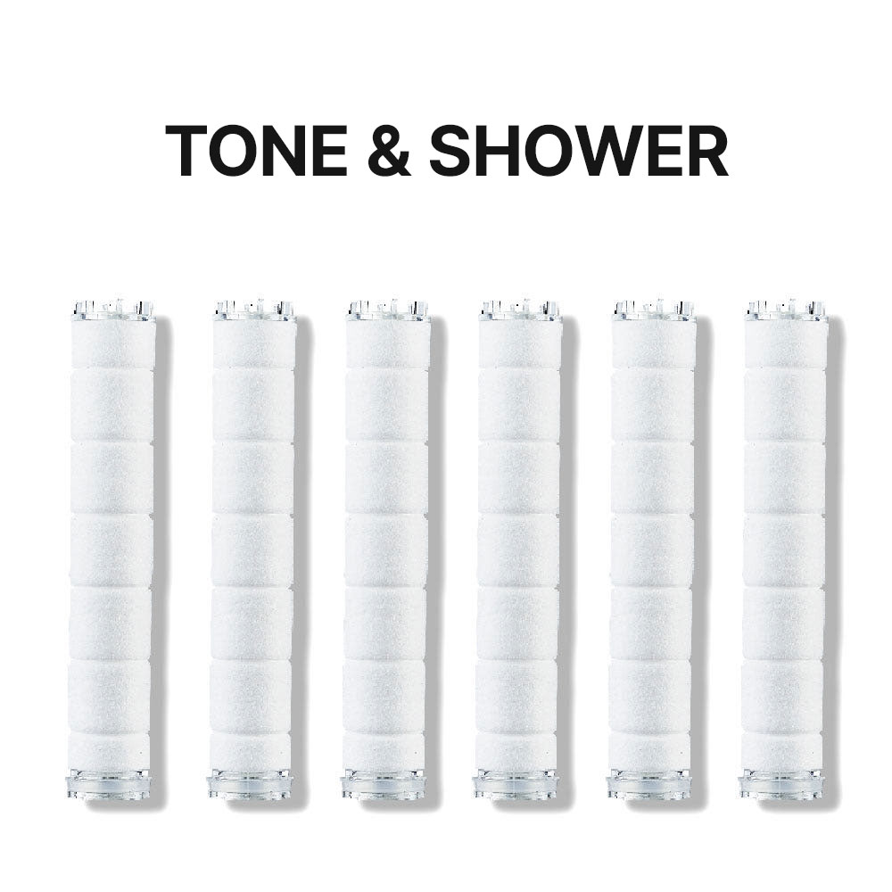 [톤앤샤워]샤워필터리필 6P