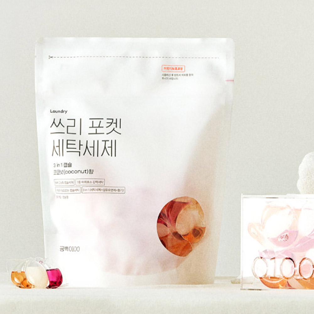 공백 포켓 세탁세제 30개입 1팩