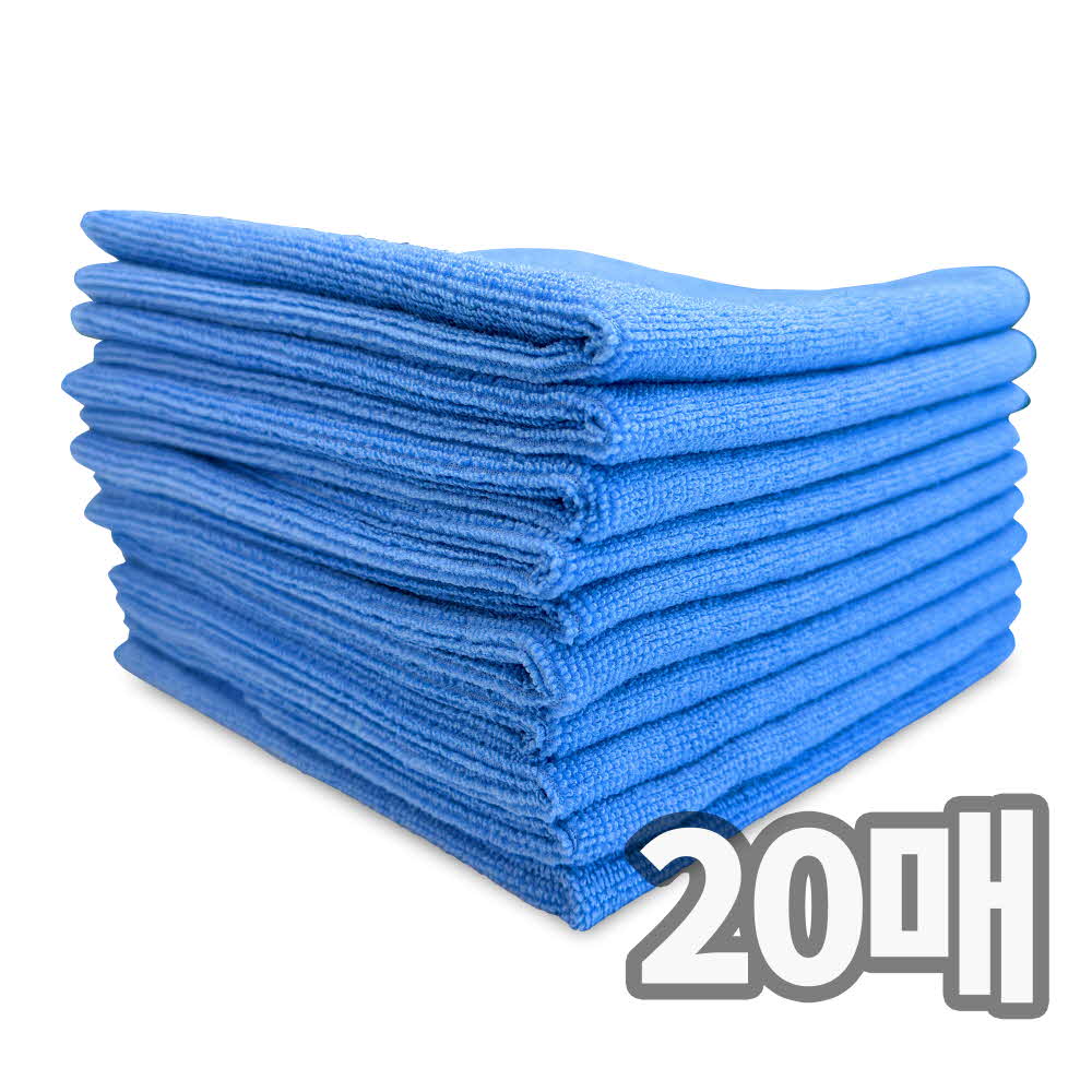 청소연구소 밀렌텍스 40x40 극세사걸레 20매