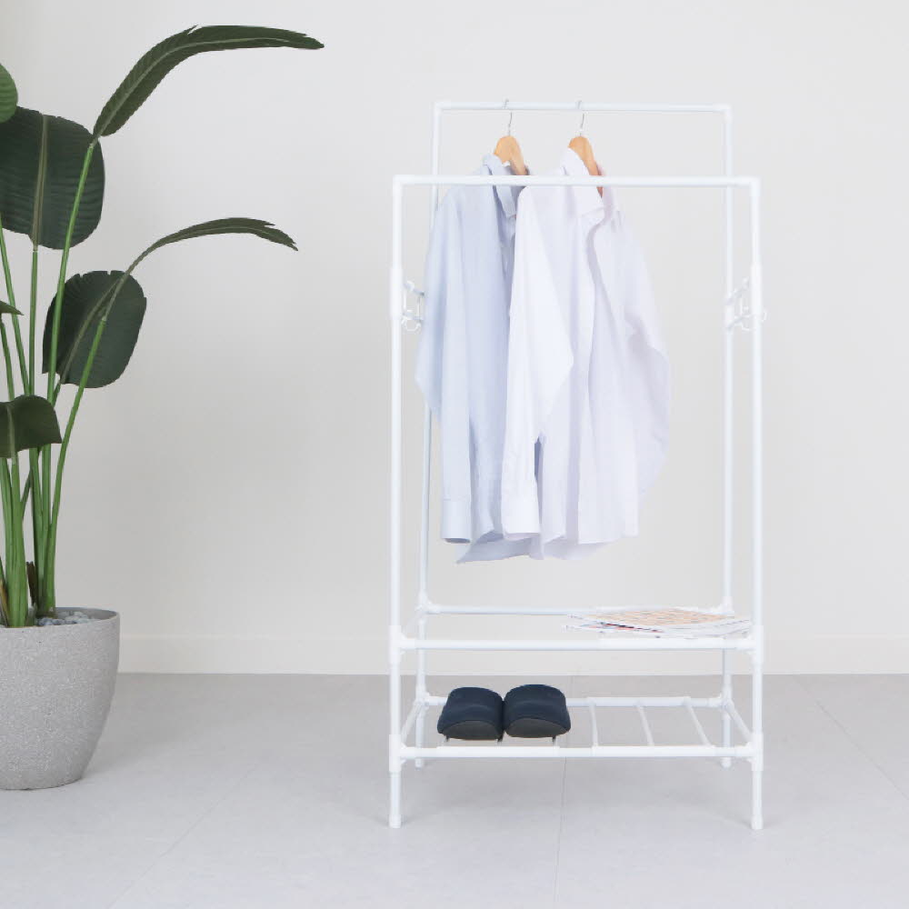 MAME 비키니 옷장 2단 행거 소형