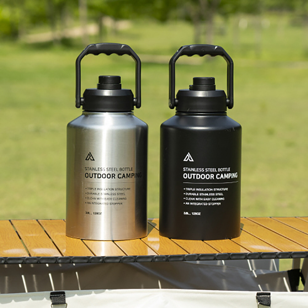 다잡캠핑 휴대용 대용량 텀블러 워터저그 3.8L 2컬러 택1