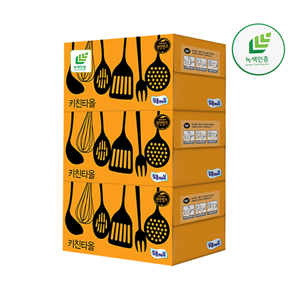 잘풀리는집 뽑아쓰는 키친타올 (110매 × 3입)*8ea