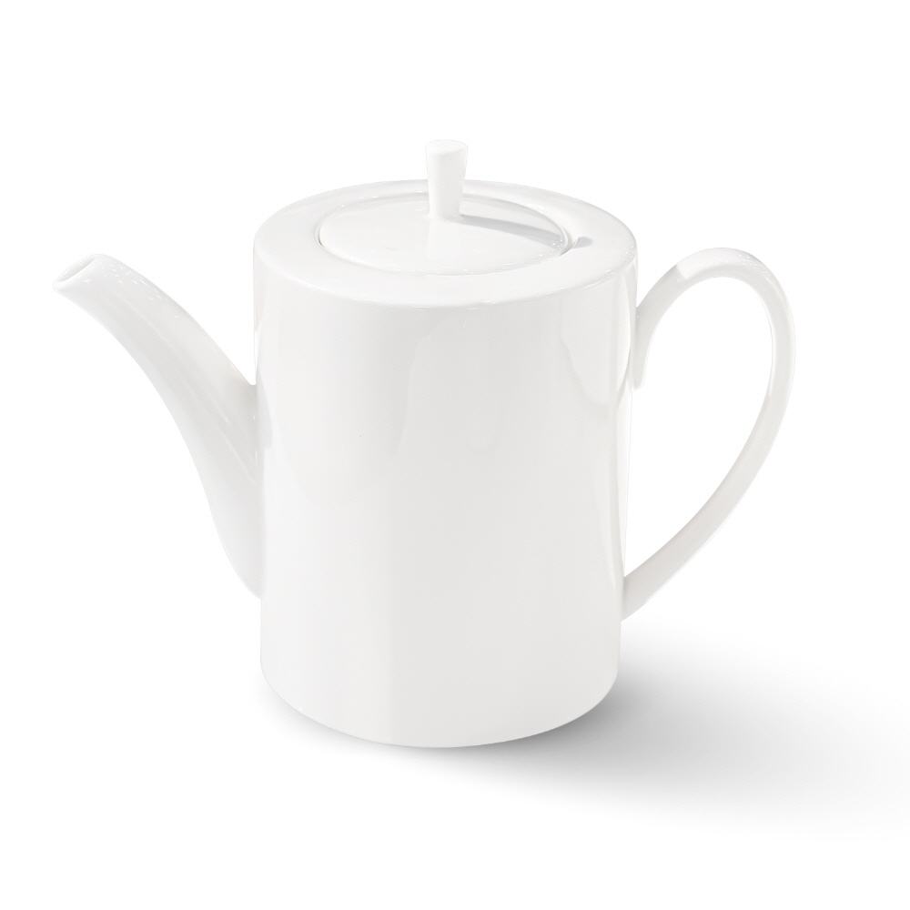 프리미엄 본차이나 티팟/주전자 티파티 (화이트) 1000ml