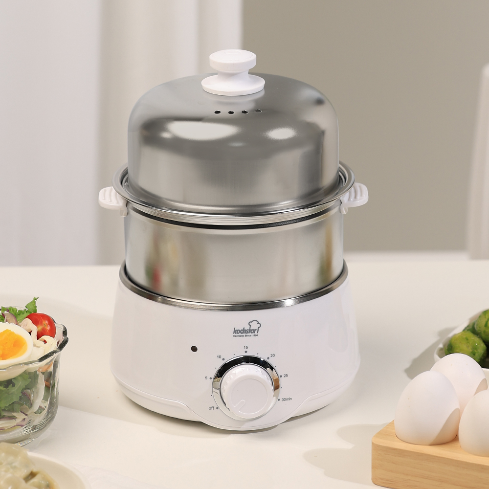 [콕스타] 다용도 스텐 계란 찜기 고구마 만두 호빵 찜기 NKTES-1000