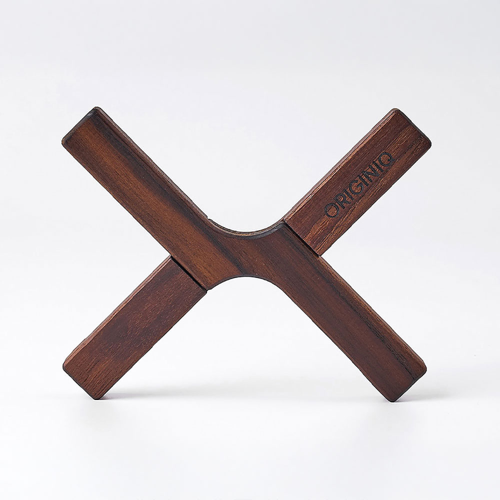 오리지니크 탄화티크 마그네틱 냄비받침