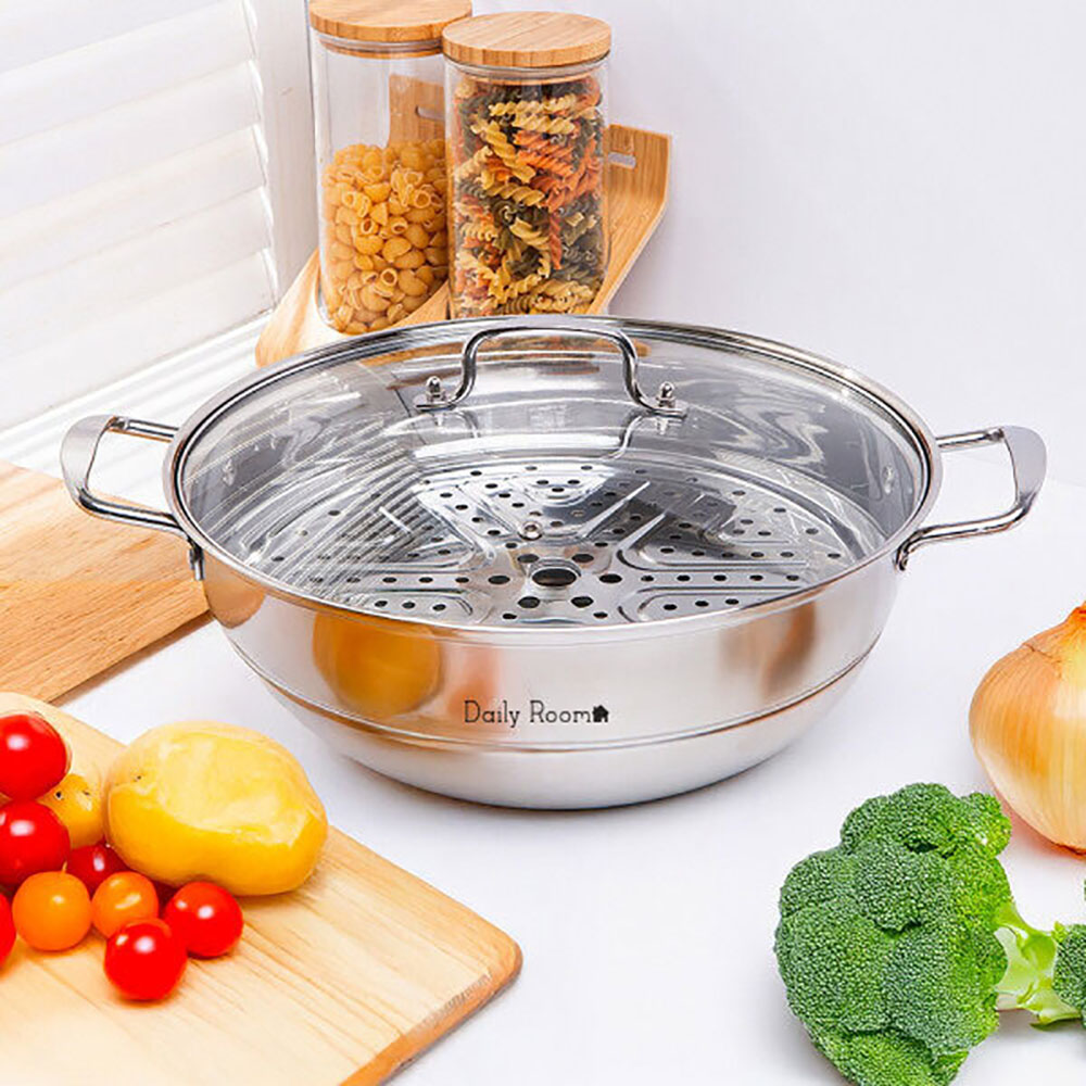 [데일리룸] 와이드 2in1 IH 멀티팟 34cm