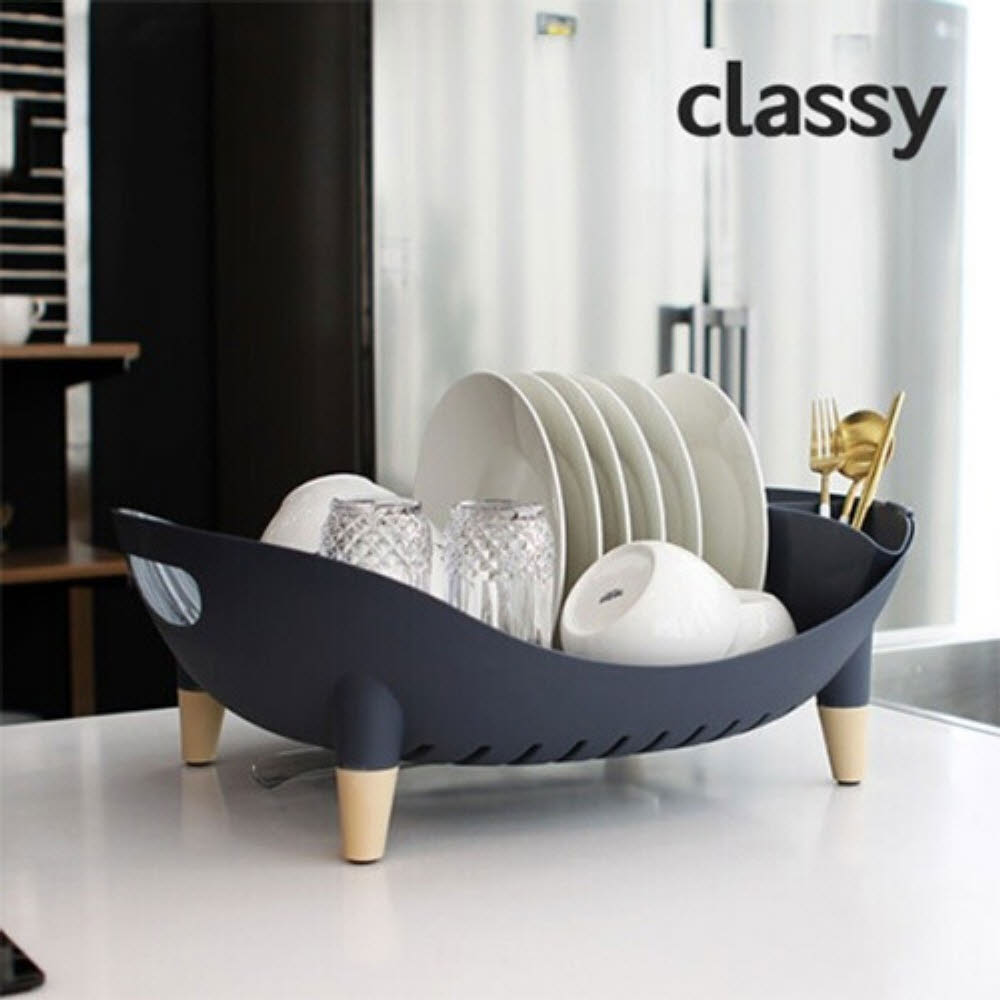 셰프웨어 클래시 와이드 식기건조대 DYC-DW-DB