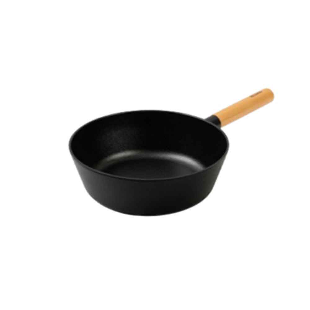 델라고 우드 궁중팬 24cm블랙