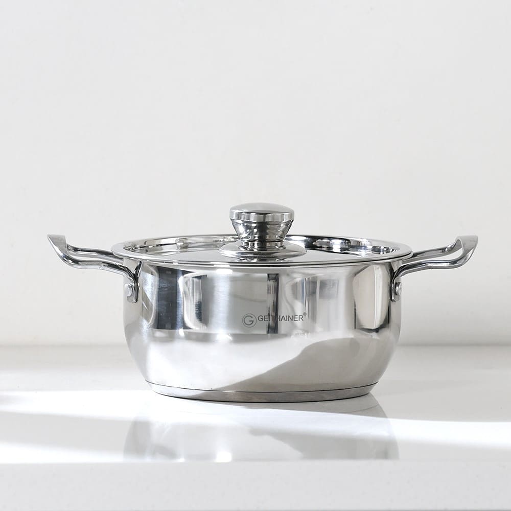 [가이타이너] 슈라우프 스텐 양수냄비 18CM, GTC-SUIHP8