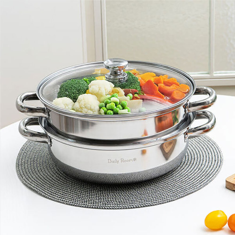 [데일리룸] 쉬엔 2단 찜솥 28cm