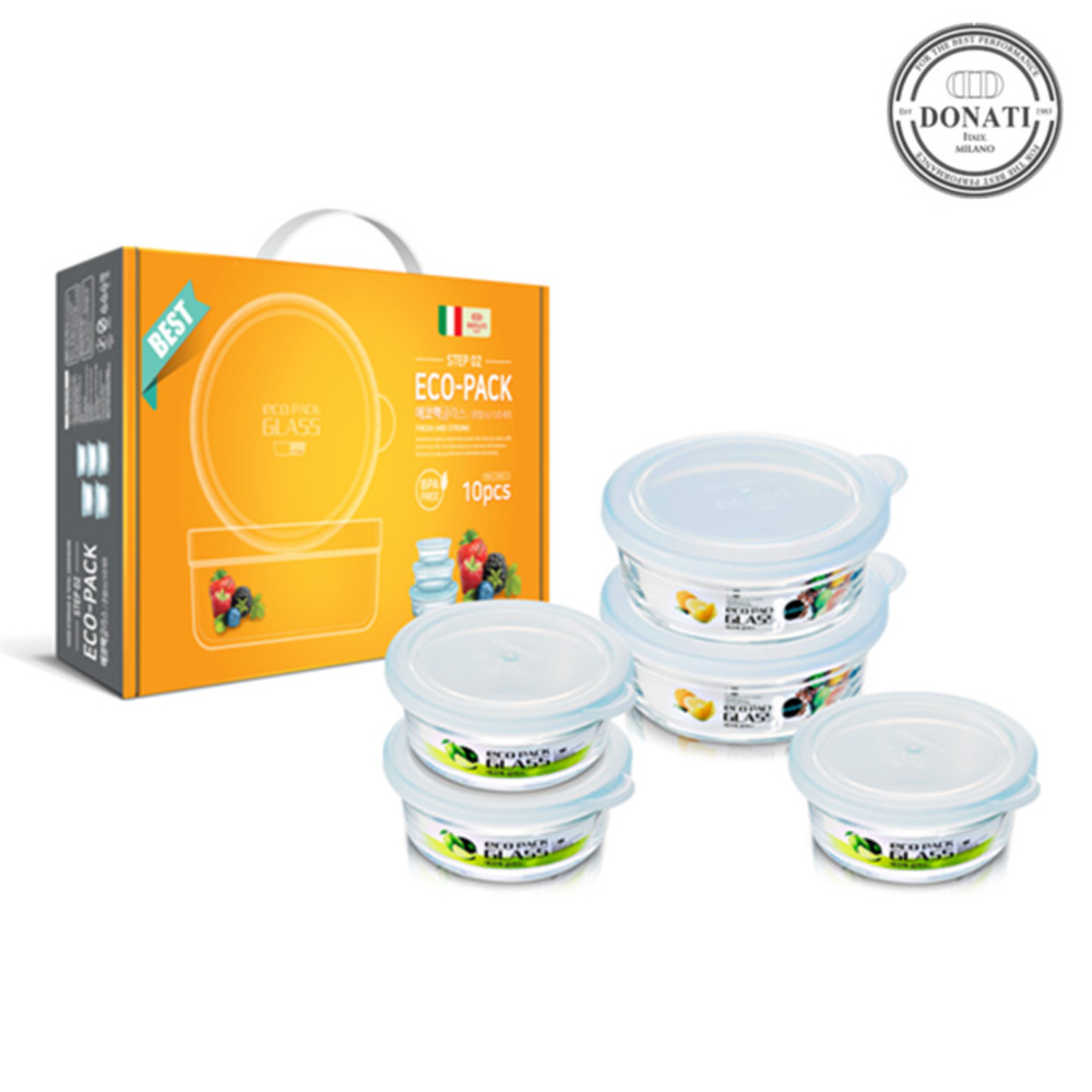 [도나티] 에코팩(소) 혼합5조 (230ml*3+440ml*2)