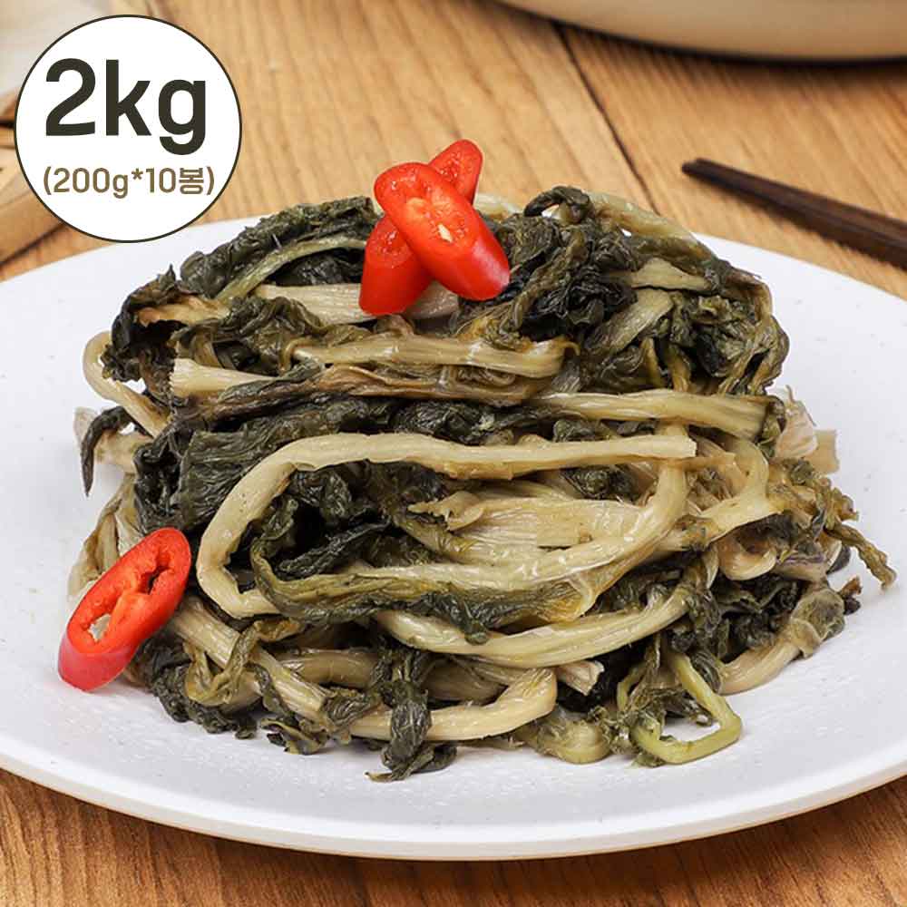 [청년농가] 국산 고랭지 양구 펀치볼시래기 2kg (200g x10봉)