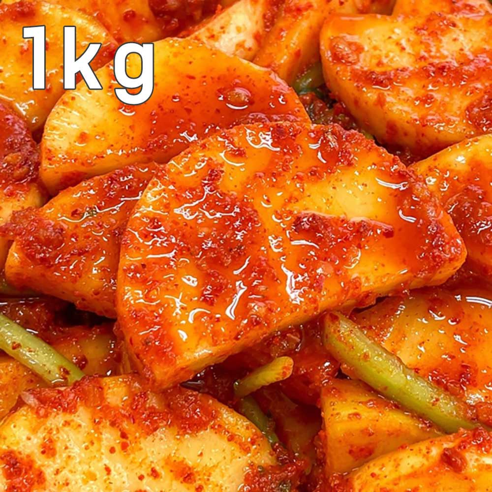 [맛있는집밥] 비법양념 전라도식 무청무김치 1kg