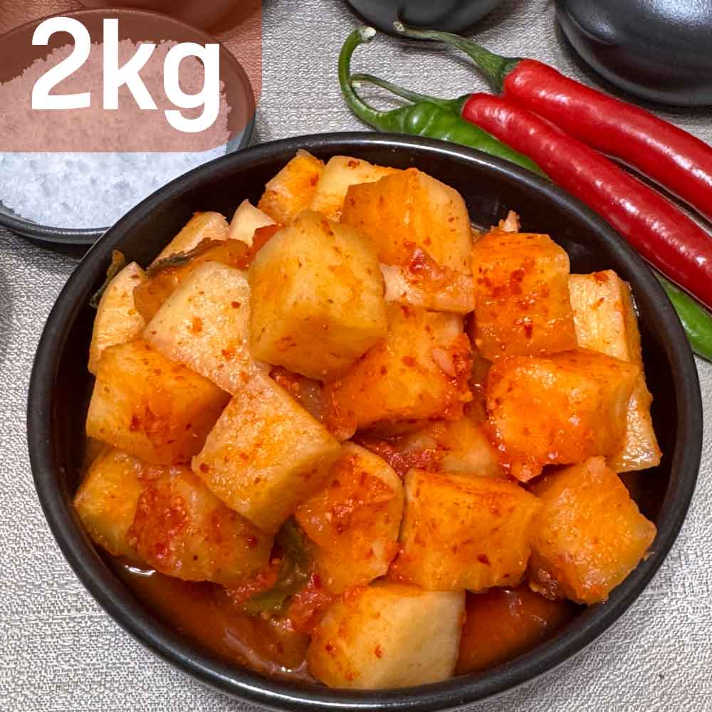 [153김치] 프리미엄 깍두기 2kg