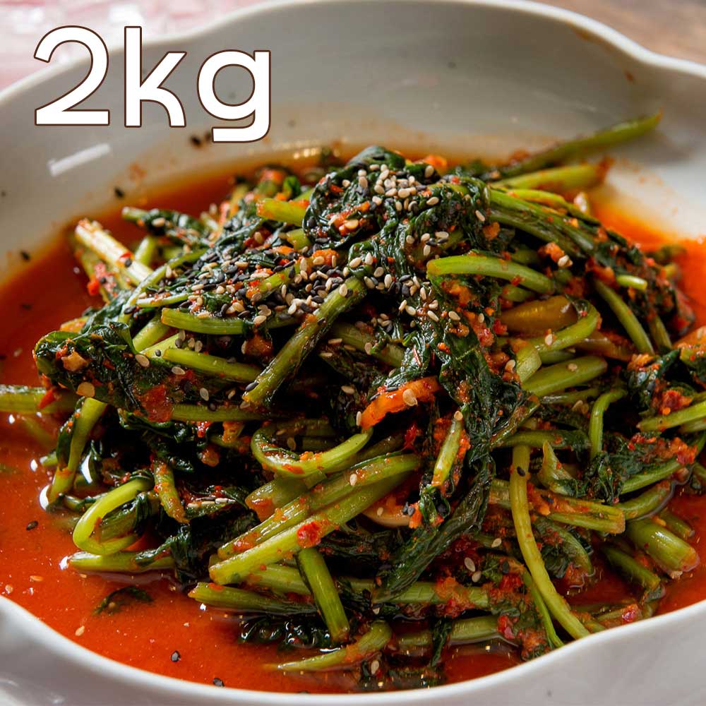 [집밥먹자] 국내산 재료로 만든 열무김치 2Kg