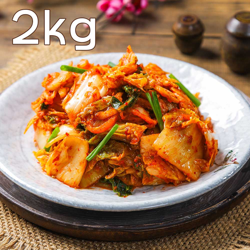 [집밥먹자] 국내산 재료로 만든 맛김치 2Kg