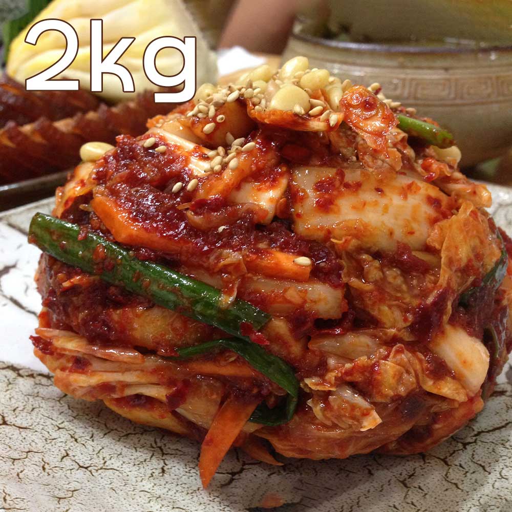 [집밥먹자] 국내산 재료로 만든 매운 보쌈김치 2Kg