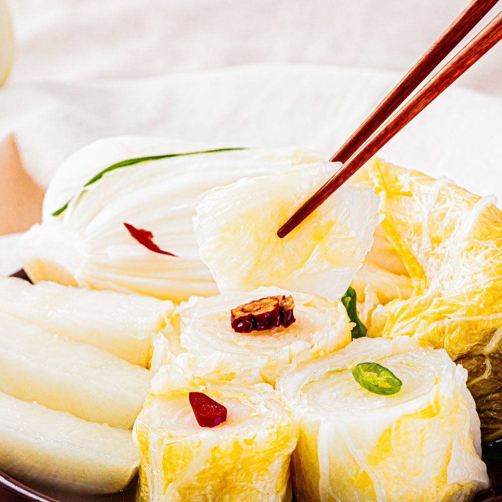 100% 국내산 백김치 맵지 않고 시원한 전라도 백김치 2kg