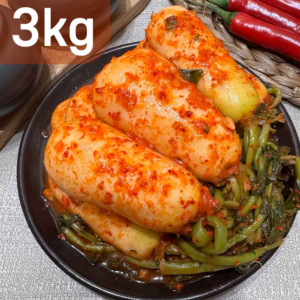 [153김치] 프리미엄 총각김치 3kg