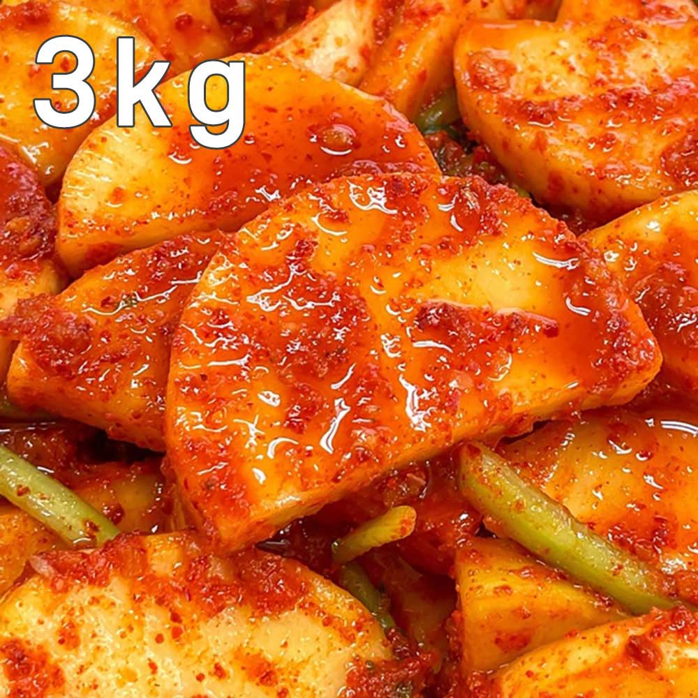 [맛있는집밥] 비법양념 전라도식 무청무김치 3kg