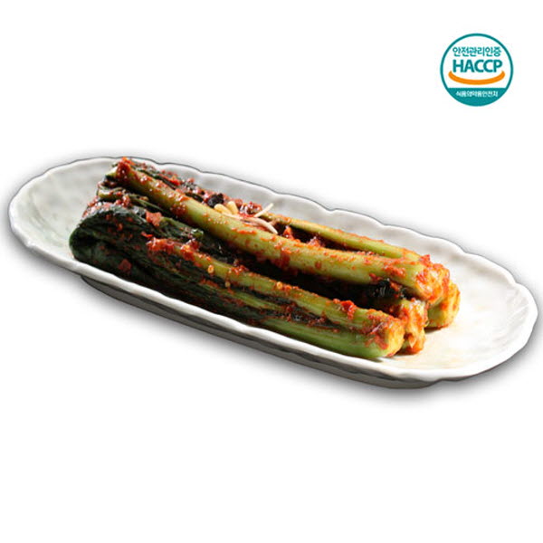 월드푸드챔피언 대상 러블리 전라김치 갓김치 2kg