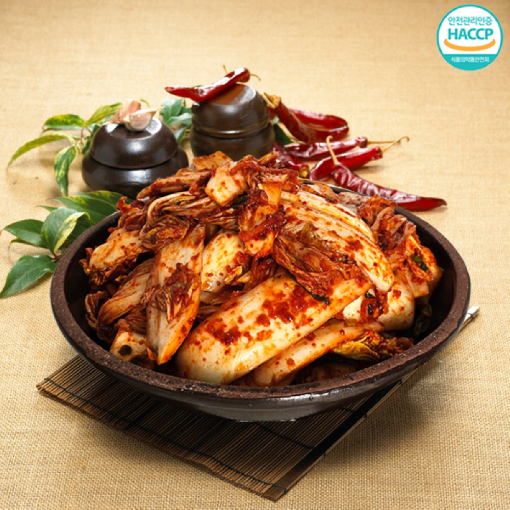 국제요리대회최우수상 소문난 맛집김치 100%국내산 겉절이김치 2kg