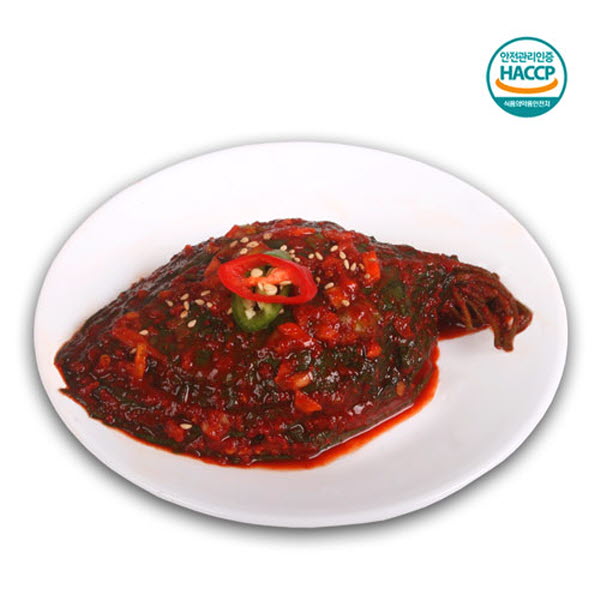 월드푸드챔피언 대상 러블리 전라김치 새깻잎김치 1kg