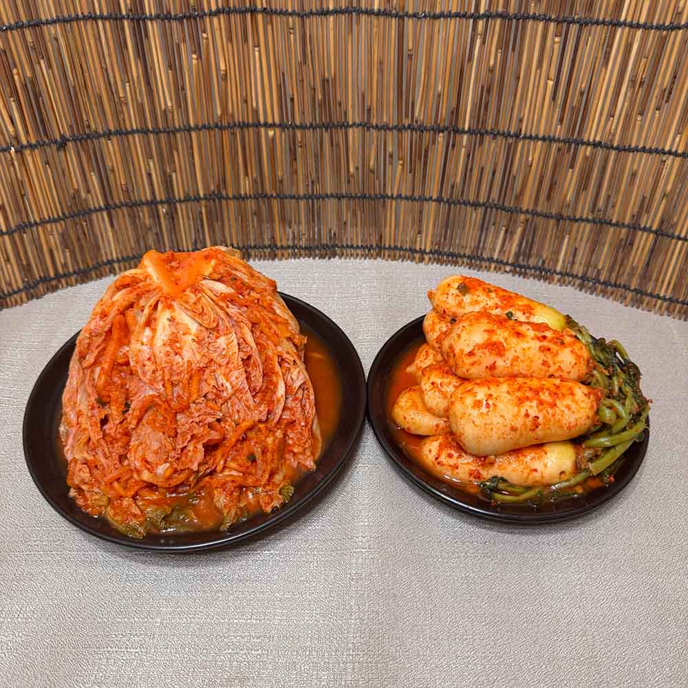 [153김치] 프리미엄 포기김치 3kg+총각김치2kg