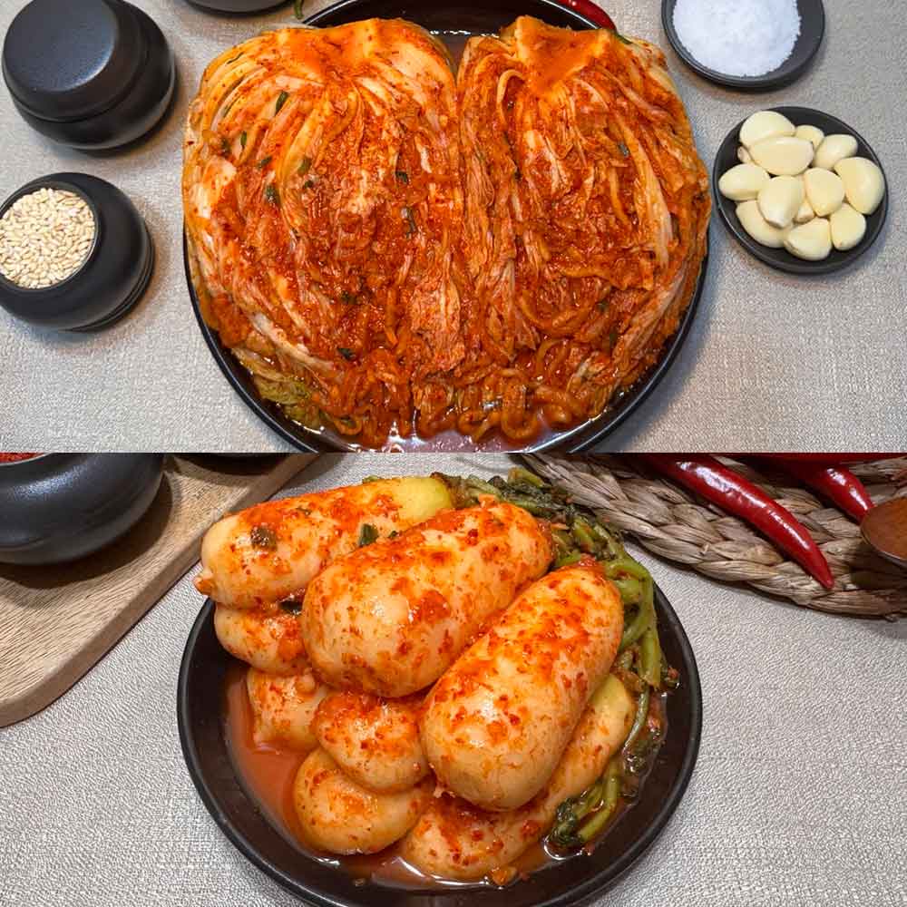 [153김치] 프리미엄 포기김치 3kg+총각김치 3kg