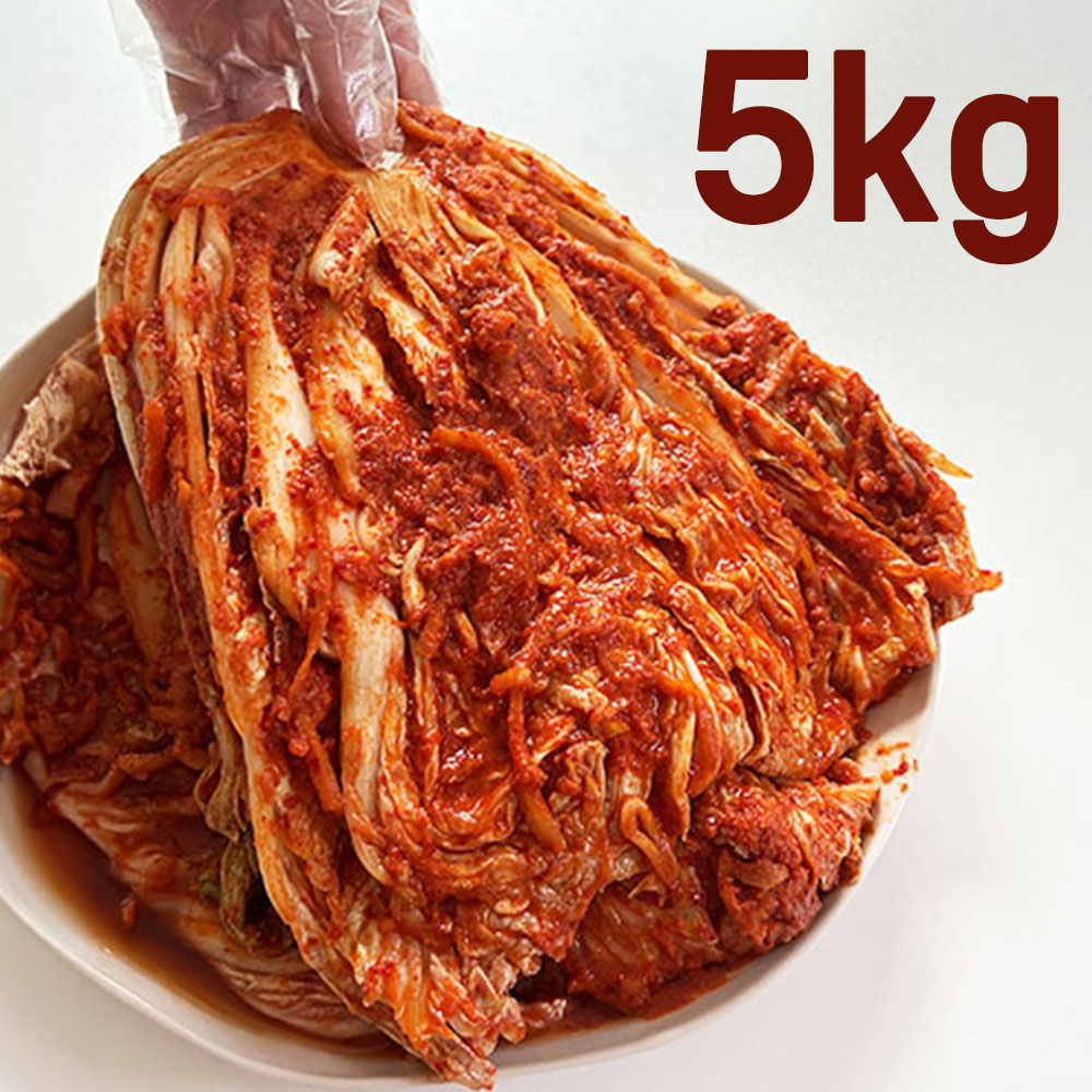자연한입 풍미가득 맛깔난 중부식 화끈한 매운김치 5kg