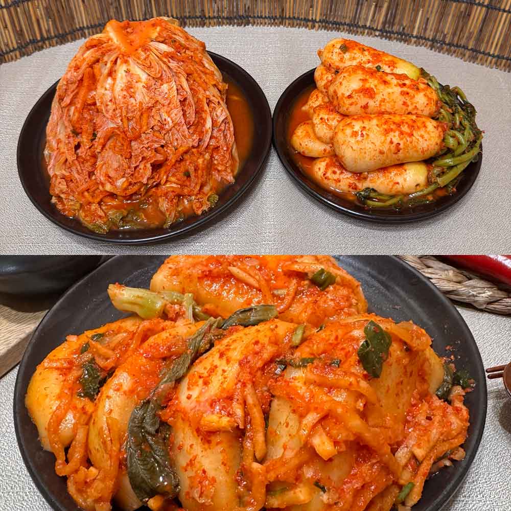 [153김치] 프리미엄 포기김치 3kg+총각3kg+갓석박지3kg
