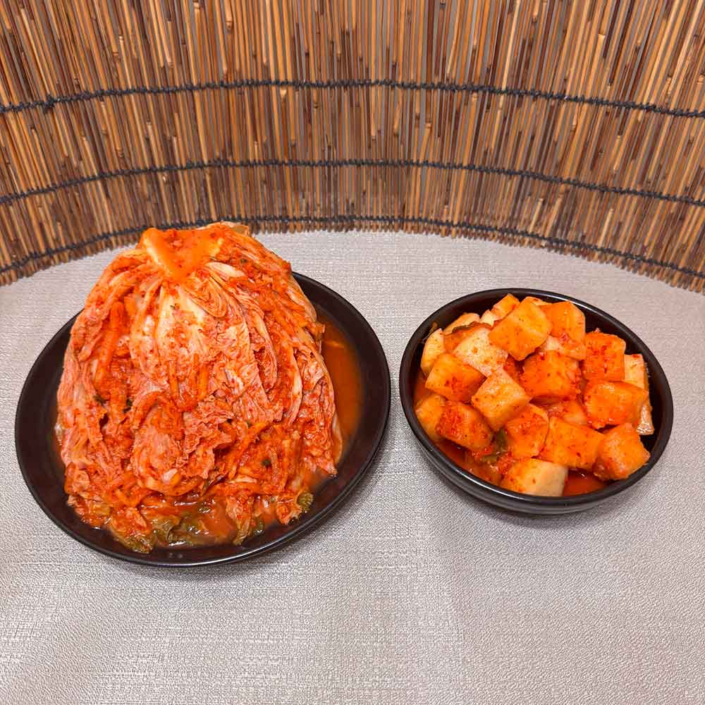 [153김치] 프리미엄 포기김치 5kg+깍두기 5kg