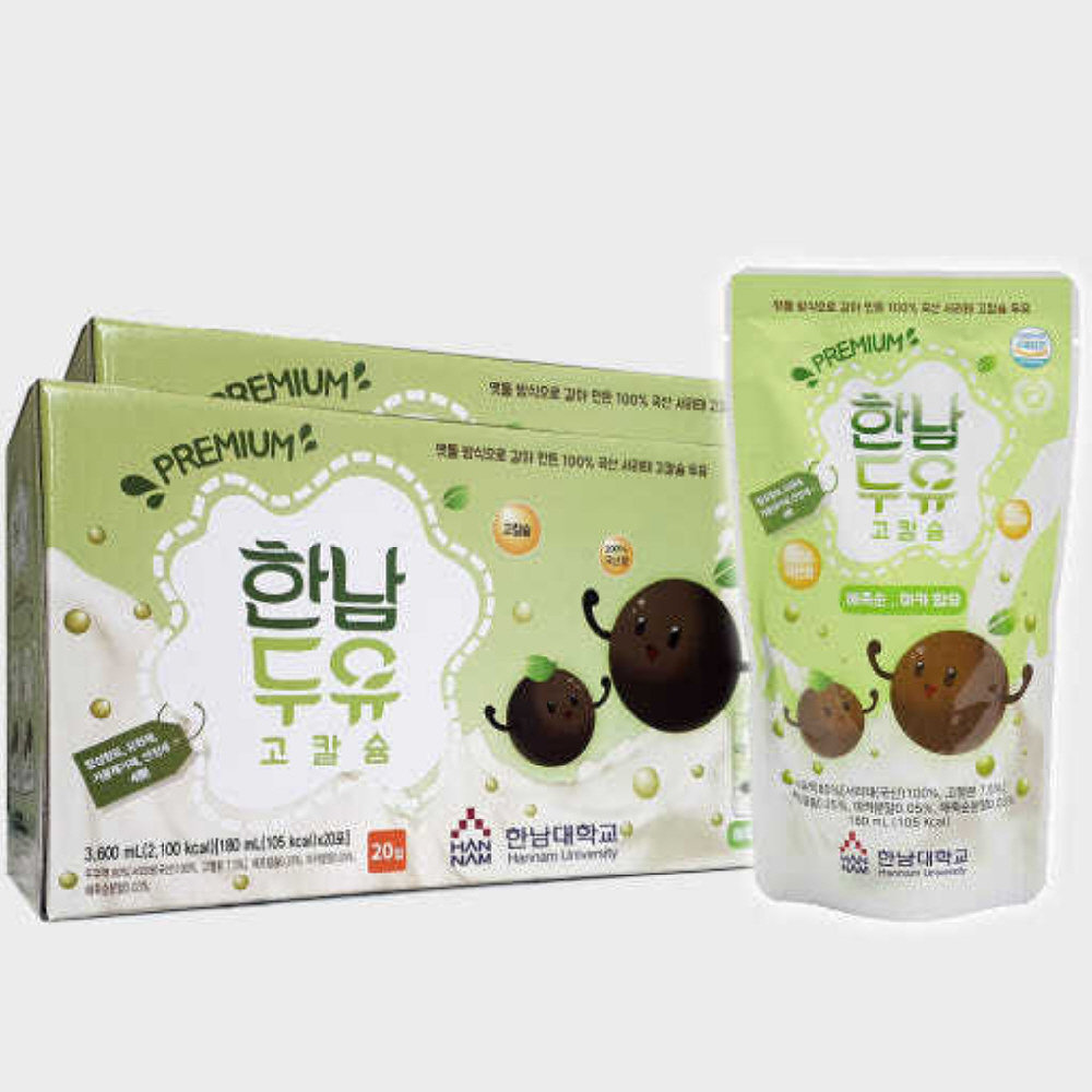 한남두유 국산 서리태 검은콩 두유 180ml X 40팩