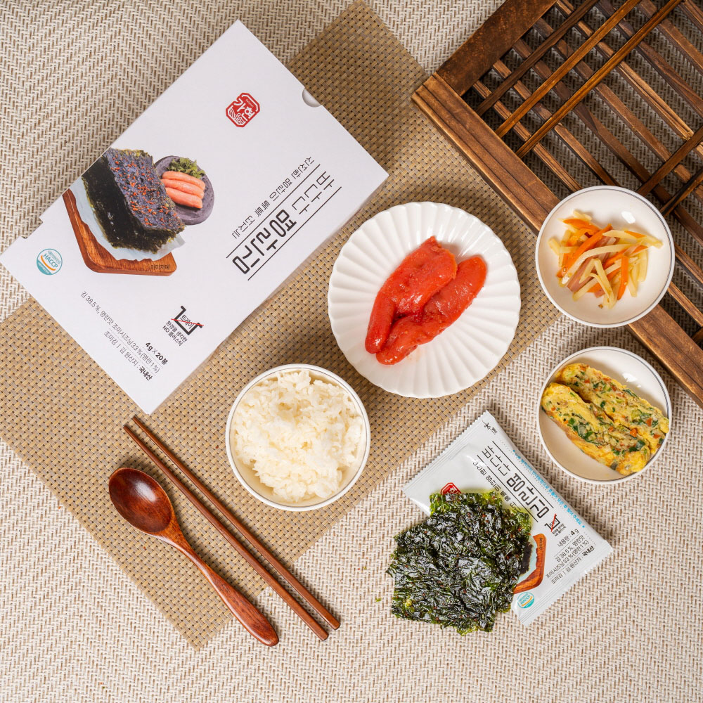 매콤단백 바다다 명란김 4g*6장 (40봉)