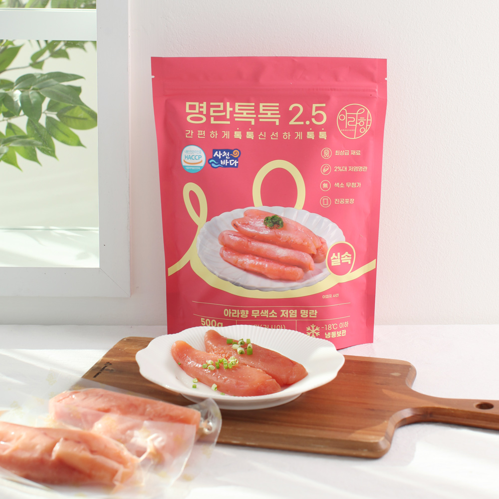 명란톡톡 분홍 500g x 1팩