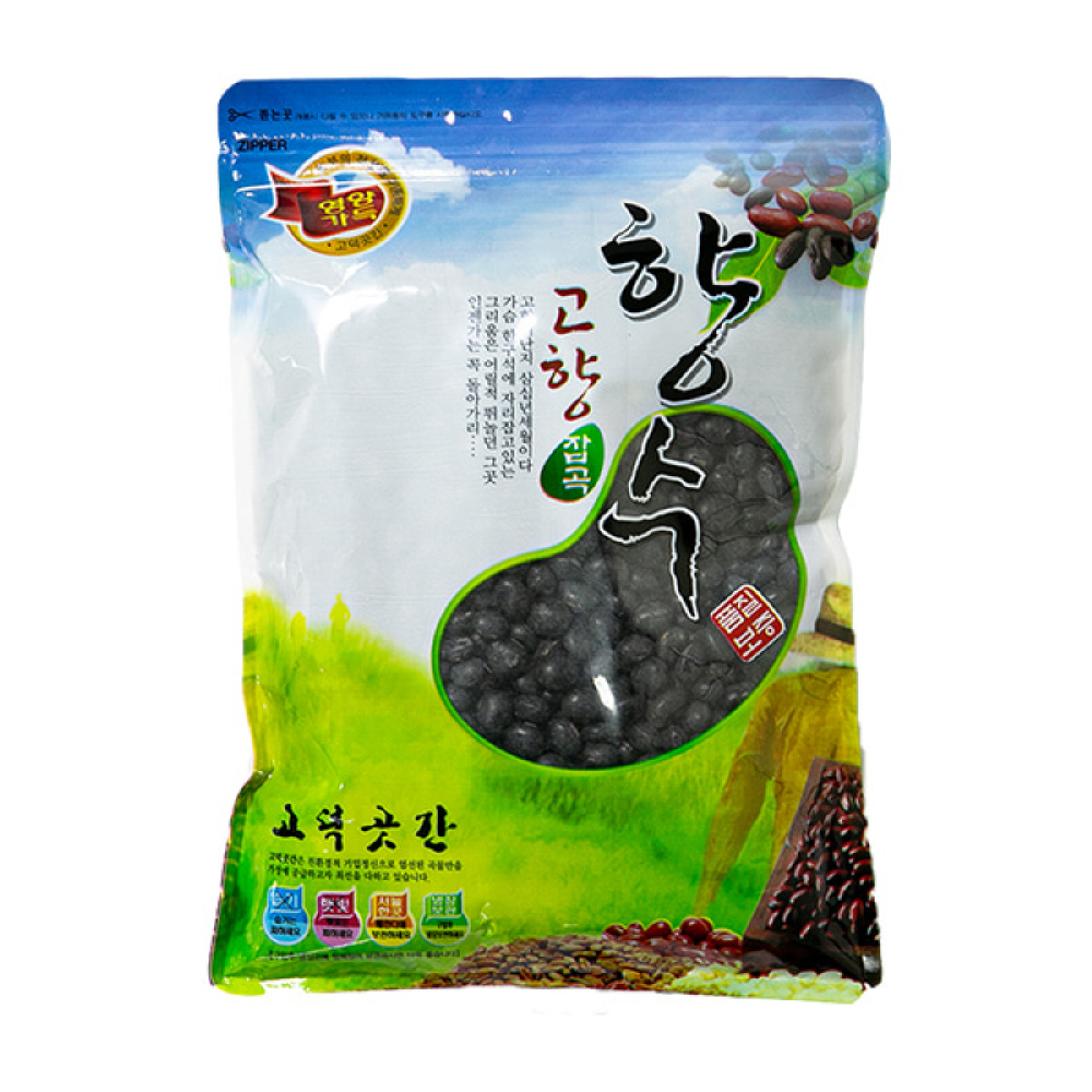 [고향향수] 국내산 서리태 500g
