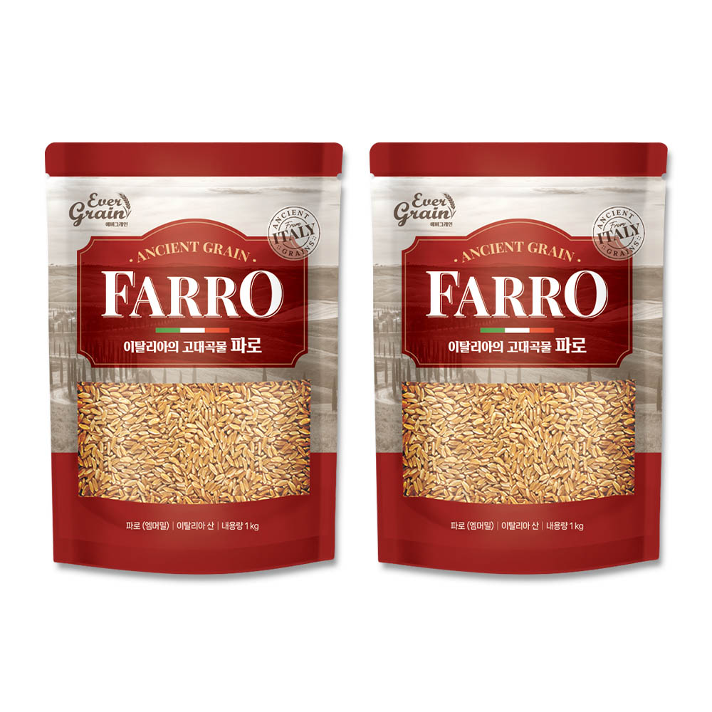 매일 파로 엠머밀 이탈리아 고대곡물 2봉 총2kg