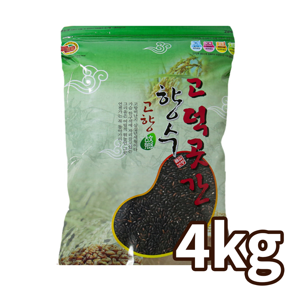 [고덕곳간] 고향향수 국내산 찰흑미 4kg