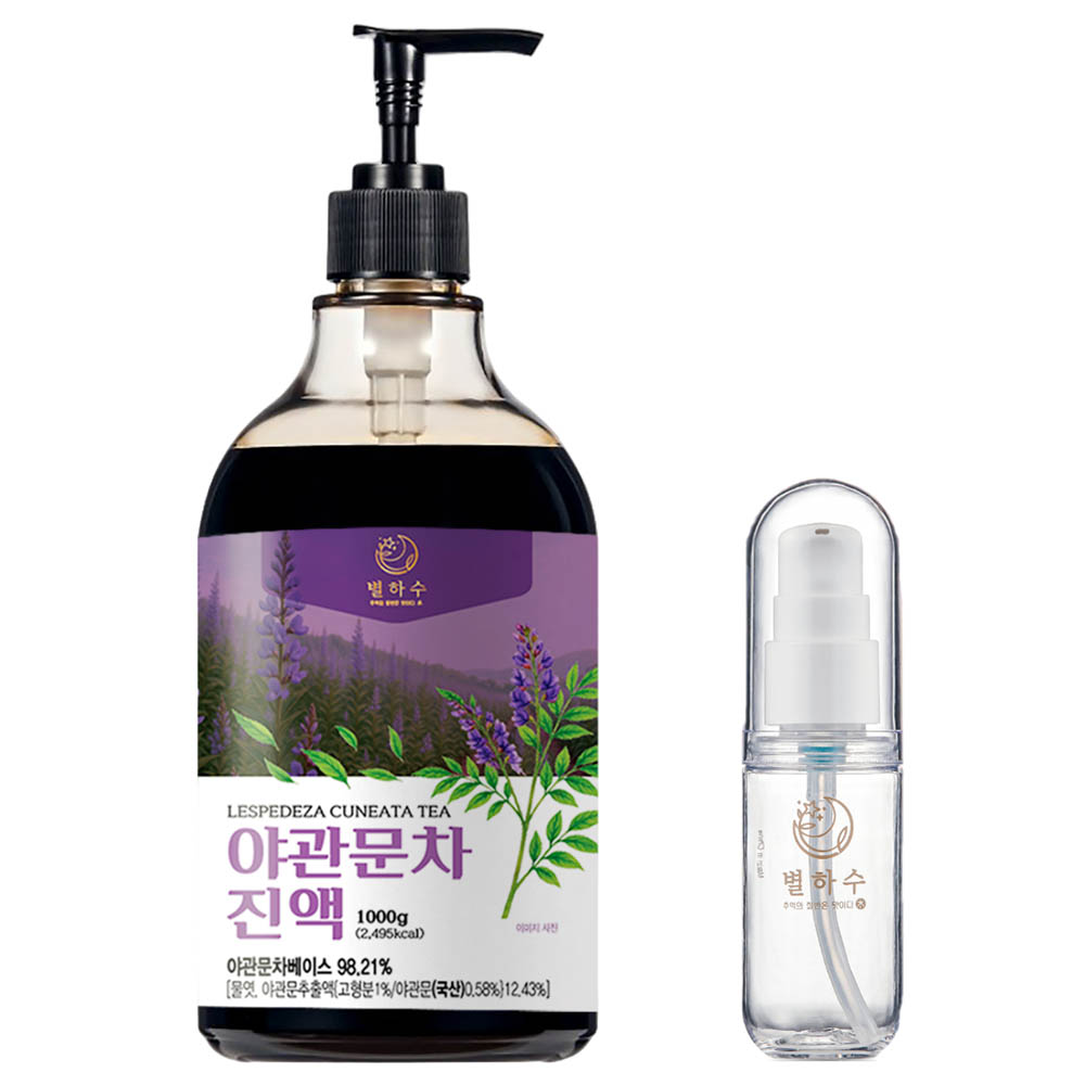 별하수 야관문차 진액 1000g+별하수 전용 휴대용기 증정