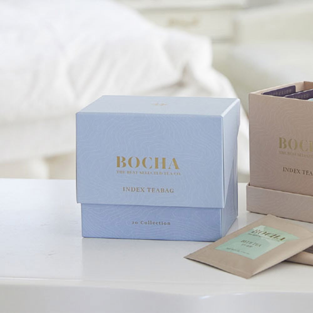 [보차] 인덱스 티백 20 콜렉션 (총 티백 20개 + 인덱스(차 설명) + 고품격 패키지 + 선물용 종이쇼핑백)