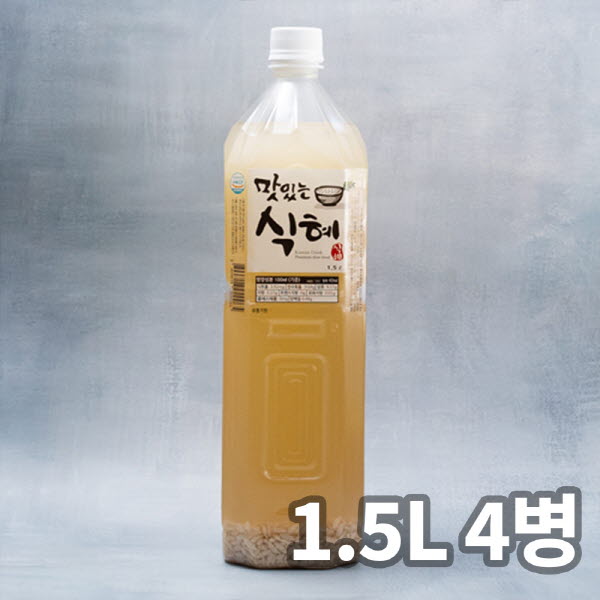 장수식혜 맛있는 식혜 1.5L 4병