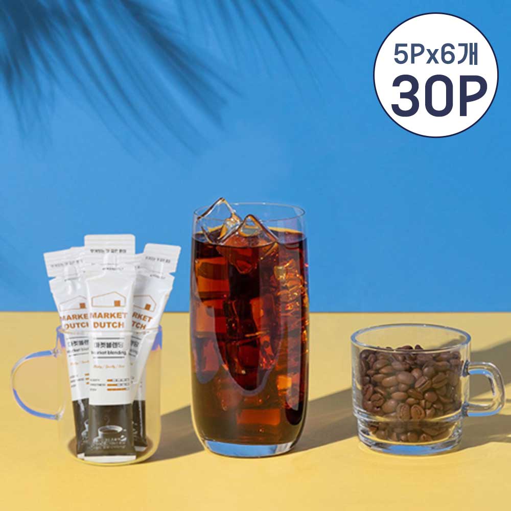 [스페셜티]액상형 스틱 더치커피 30P(5P*6)