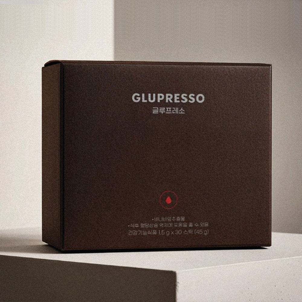 글루프레소 혈당케어 커피 2박스(1.5g x 60포)