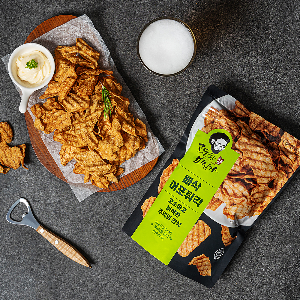 고독한 미식가 빠삭 어포 튀각 x 4개