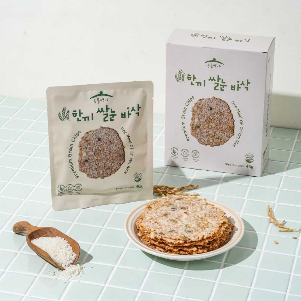 한끼쌀눈바삭 누룽지 46g 1팩 (5봉)